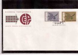 FDC33   -   GRECIA  CEPT 1965 -  FDC  MICHEL NR. 890/891 - 1965