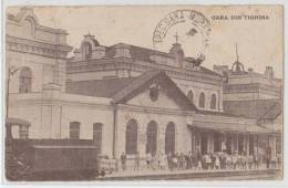 Moldova - Bessarabia - Tighina - Bender - Gara - Railway Station - Steam Train - His. Romania - Moldova