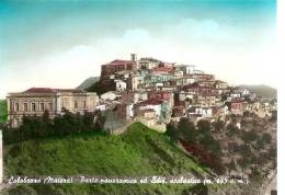 COLOBRARO ( Matera )  -  Parte Panoramica Ed Edif. Scolastico - Matera