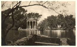 1934 ROMA VILLA  UMBERTO 1 - IL LAGHETTO - Parks & Gärten
