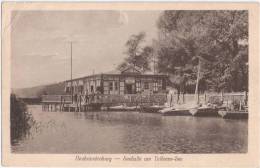 Neubrandenburg Seehalle Am Tollensesee Belebt Segelboote Gelaufen Marke Abgefallen - Neubrandenburg