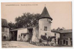 (La Pacaudière) Lapacaudière, Une Aile Du Château De La Salle, éd. Vve Vibère - La Pacaudiere