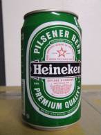 Alt132 Lattina Birra, Boite Biere, Can Beer, Lata Cerveza, 33cl, Heineken Pilsner Beer, Italia 1995 - Cannettes