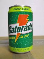 Alt135 Lattina Bibita, Boite Boisson, Can Drink, Lata Bebida, 33cl Gatorade Limone, Edizione Spagnola, Spanish, 1998 - Cans