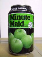 Alt140 Lattina Bibita, Boite Boisson, Can Drink, Lata Bebida, 33cl Minute Maid, Jus Pomme Succo Mela Apple France 1998 - Dosen