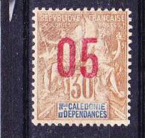 Nouvelle Calédonie N°107 Neuf Charniere - Neufs