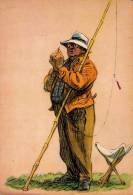Delcampe - PÊCHE À LA LIGNE : DESSIN HUMORISTIQUE - ILLUSTRATION : I. M. SEMENOV - MOSCOU / U.S.S.R. - ANNÉE : 1956 (m-899) - Angelsport