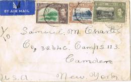 0397. Carta Aerea SCARBORO (Trinidad Y Tobago) 1943 - Trinidad & Tobago (...-1961)