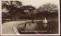 SOUTHHAMPTON "Yacht Pond, The Common" (1933) - Southampton