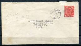 Canada 1948  Postal Statioanary Cover To Ottawa - 1860-1899 Règne De Victoria
