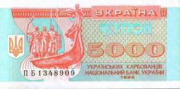 BANCONOTA DEL UKRAINE - 5000 KARABOV - Oekraïne