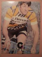 CARTE CYCLISME ANDRE CHALMEL. 1979. CYCLES GITANE - Cyclisme