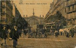 75 PARIS BOULEVARD DENAIN GARE DU NORD TOILEE COULEUR - Paris (10)