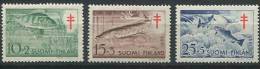 FINLANDE 1955 - Poisson Croix Rouge - Neuf, Trace De Charniere (Yvert 426/28) - Nuovi