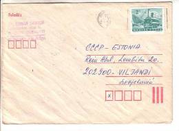 GOOD HUNGARY Postal Cover To ESTONIA 1983 - Good Stamped: Bus - Brieven En Documenten