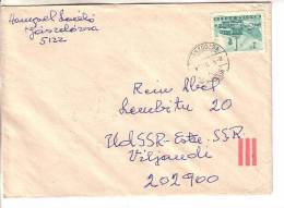 GOOD HUNGARY Postal Cover To ESTONIA 1981 - Good Stamped: Bus - Briefe U. Dokumente