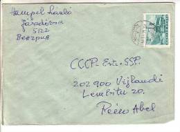 GOOD HUNGARY Postal Cover To ESTONIA 1979 - Good Stamped: Bus - Storia Postale