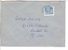 GOOD HUNGARY Postal Cover To ESTONIA 1978 - Good Stamped: Architecture - Brieven En Documenten