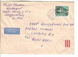 GOOD HUNGARY Postal Cover To ESTONIA 1982 - Good Stamped: Tokai - Cartas & Documentos