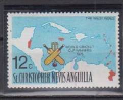 EUROPE  GRANDE BRETAGNE  COLONIES   St. CHRISTOPHER  1976   N° 338   COTE  1.50  EUROS     ( 943) - St.Christopher-Nevis-Anguilla (...-1980)