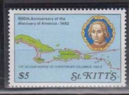 AMERIQUE   St. KITTS  1989   N° 695   COTE  10.00  EUROS     ( 946) - St.Kitts Y Nevis ( 1983-...)