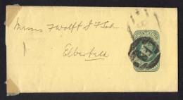 Great Britain, Wrapper Edward VII To Elberfeld, Germany - Lettres & Documents