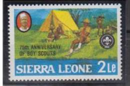 EUROPE  GRANDE BRETAGNE  COLONIES  SIERRA LEONE    1982   N° 502   COTE  4.75  EUROS     ( 237) - Sierra Leone (...-1960)