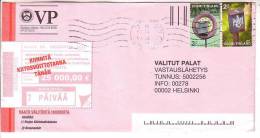 GOOD FINLAND Postal Cover 2012 - Good Stamped: Post Boxes - Cartas & Documentos