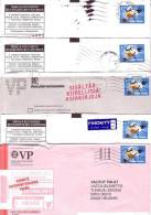 5 X GOOD FINLAND Postal Covers 2012 - Good Stamped: Ice Hockey Championship - Lettres & Documents