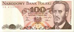 BANCONOTA DELLA POLONIA - 100 Sto Zlotych - Poland