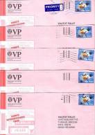 5 X GOOD FINLAND Postal Covers 2012 - Good Stamped: Ice Hockey Championship - Lettres & Documents