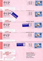 5 X GOOD FINLAND Postal Covers 2012 - Good Stamped: Ice Hockey Championship - Storia Postale