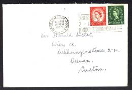 Great Britain 1955, Letter / Cover, Bournemouth - Poole To Vienna (Wien) - Austria - Brieven En Documenten