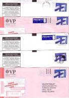 5 X GOOD FINLAND Postal Covers 2012 - Good Stamped: Flag - Storia Postale