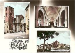 Saluti Da IRSINA ( Matera )  -  La Cattedrale - Il Duomo - Il Panorama Della Zona Antica - Matera