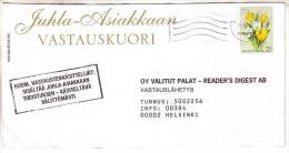 GOOD FINLAND Postal Cover 2012 - Good Stamped: Flowers - Covers & Documents