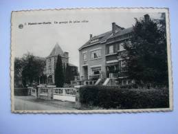 Ma Réf: 44-20-3.           HAMOIR-DUR-OURTHE     Un Groupe De Jolies Villas.   (glacée ). - Hamoir