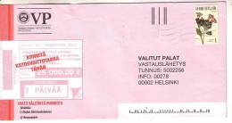 GOOD FINLAND Postal Cover 2012 - Good Stamped: Flowers - Lettres & Documents