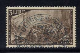 SS5525 - REPUBBLICA Risorgimento , Il 3 Lire Ruota ND E Lettere 10/10 Pos D  Used - Errors And Curiosities