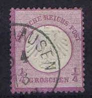 Deutschland, 1872, Mi 1, Used/cancelled, Kleiner Brustschild - Used Stamps