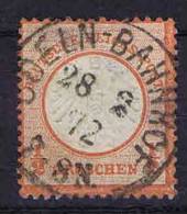 Deutschland, 1872, Mi 3 , Used/cancelled, Kleiner Brustschild Thins - Used Stamps