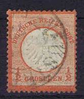 Deutschland, 1872, Mi 3 , Used/cancelled, Kleiner Brustschild - Usados