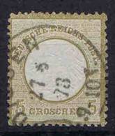 Deutschland, 1872, Mi 6 , Used/cancelled, Kleiner Brustschild - Usados