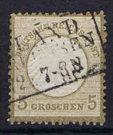 Deutschland, 1872, Mi 6 , Used/cancelled, Kleiner Brustschild - Used Stamps