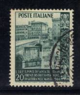 SS5528 - REPUBBLICA Trinita , Il 20 Lire Filigrana Lettere 12/10 Pos D  Used - Variedades Y Curiosidades