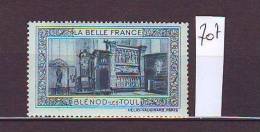 FRANCE. TIMBRE. VIGNETTE. BELLE FRANCE. PARIS. ...........BLENOD LES TOUL - Tourism (Labels)