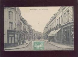 62 Bapaume Rue De Péronne Pas D'édit. , Estaminet Targat , Coiffeur , Boucherie Pinchon .... - Bapaume