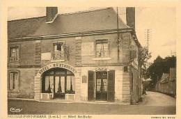 Indre-et-Loire : Nov12 270: Neuillé-Pont-Pierre  -  Hôtel Sainte-Barbe - Neuillé-Pont-Pierre