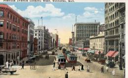 CANADA - WINNIPEG - Portage Avenue Looking West - Winnipeg