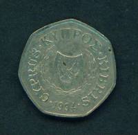 CYPRUS - 1994 50c Ciculated As Scan - Zypern